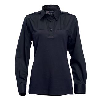 Women's 5.11 Long Sleeve PDU Rapid Shirts Midnight Navy