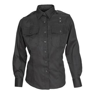Women's 5.11 Long Sleeve Twill PDU Class A Shirts Black