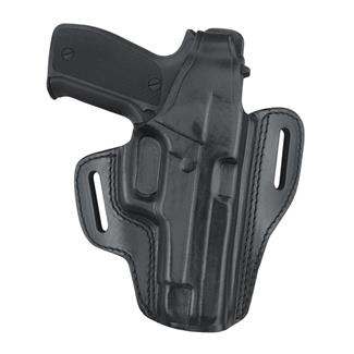 Gould & Goodrich Gold Line Two Slot Pancake Holster Black