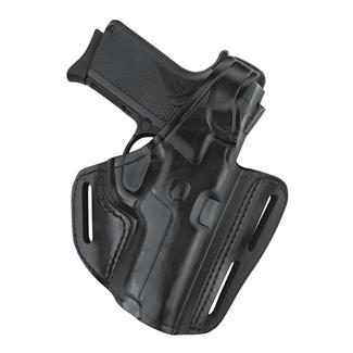 Gould & Goodrich Gold Line Three Slot Pancake Holster Black