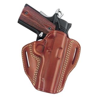 Gould & Goodrich Gold Line Open Top Two Slot Holster Chestnut Brown