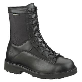 Men's Bates 8" Durashocks Lace-to-Toe Side-Zip Boots Black