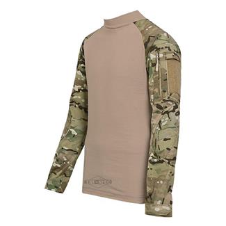 Men's TRU-SPEC Nylon / Cotton Ripstop Combat Shirts MultiCam / Coyote
