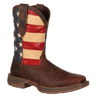 Men's Durango 12" Rebel Flag Boots Brown / Union Flag