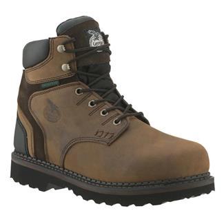 Men's Georgia 6" Brookville Waterproof Boots Dark Brown