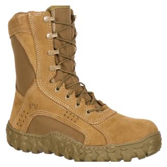 Men's Rocky 8" S2V Steel Toe Boots Coyote Brown