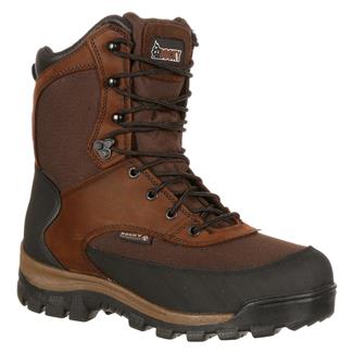 Men's Rocky 8" Core 800G Waterproof Boots Brown