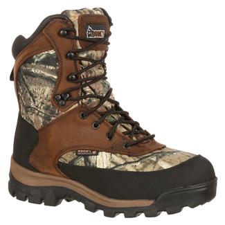 Men's Rocky 8" Core 800G Waterproof Boots Mossy Oak Break-Up Infinity / Brown