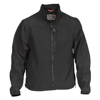 Men's 5.11 Valiant Softshell Jacket Black