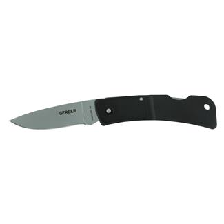 Gerber LST Folding Knife Plain Edge Black