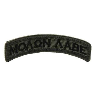 Mil-Spec Monkey Molon Labe Tab Patch ACU-Dark