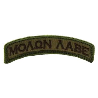 Mil-Spec Monkey Molon Labe Tab Patch MultiCam