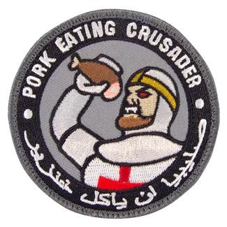 Mil-Spec Monkey Pork Eating Crusader Patch Swat