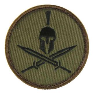 Mil-Spec Monkey Spartan Helmet Patch Forest