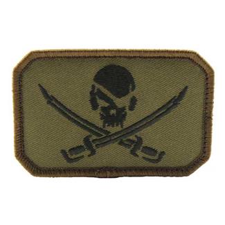 Mil-Spec Monkey PirateSkull Flag Patch Forest