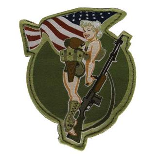 Mil-Spec Monkey BAR Girl Patch Full Color