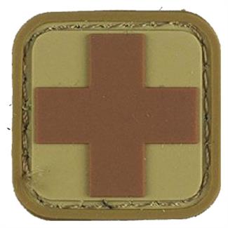 Mil-Spec Monkey Medic Square 1" PVC Patch Desert