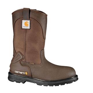 Men's Carhartt 11" Mud Wellington Steel Toe Waterproof Boots Bison
