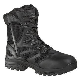 Men's Thorogood 8" The Deuce Side-Zip Waterproof Boots Black