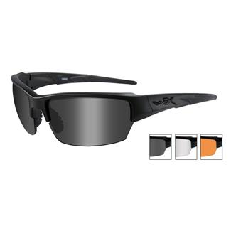 Wiley X Saint Matte Black (frame) - Smoke Gray / Clear / Light Rust (3 Lenses)