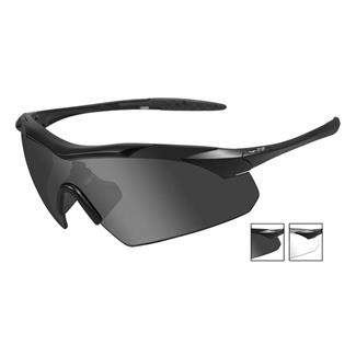 Wiley X Vapor Matte Black (frame) - Smoke Gray / Clear (2 Lenses)