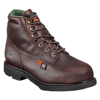 Men's Thorogood 6" I-Met Steel Toe HR Boots Black Walnut