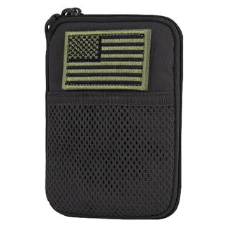 Condor Pocket Pouch with US Flag Patch Black