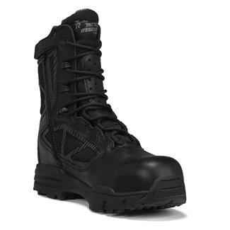 Men's Belleville 8" TR998ZWP Side-Zip Waterproof Chrome Composite Toe Boots Black