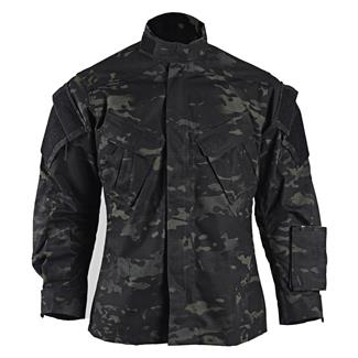 Men's TRU-SPEC Nylon / Cotton Ripstop TRU Xtreme Uniform Shirt MultiCam Black