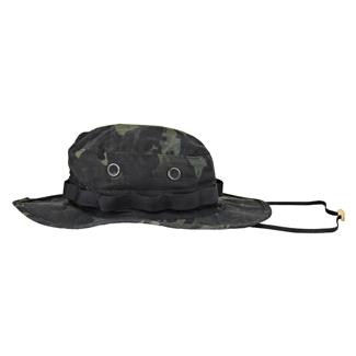 Military Style Boonie Bucket Fishing Hunting Rain Camouflage Hats Caps, Black / XL (7 5/8 - 7 3/4)
