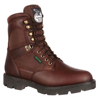 Men's Georgia 8" Homeland Waterproof Boots Brown