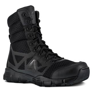 Men's Reebok 8" Dauntless Ultra-Light Side-Zip Boots Black