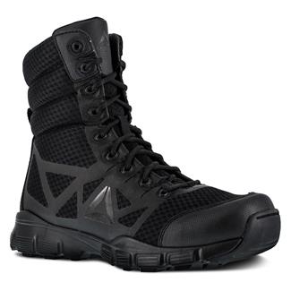 Men's Reebok 8" Dauntless Ultra-Light Side-Zip Boots Black