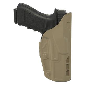 Safariland 7TS ALS Concealment Belt Clip Holster SafariSeven Plain FDE Brown