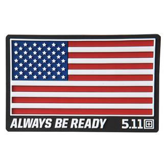 5.11 USA Patch Red