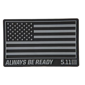 5.11 USA Patch Black