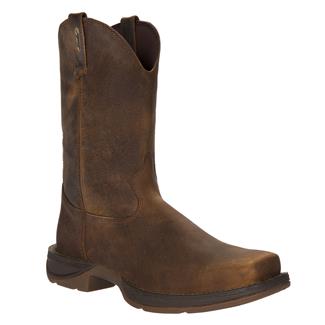 Men's Durango Rebel Pull-On Snoot Toe Boots Trail Brown
