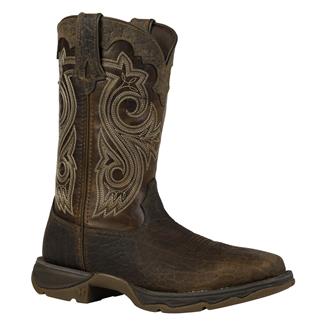 Women's Durango Lady Rebel Tough Chick Steel Toe Boots Sunset Brown