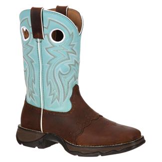 Women's Durango Lady Rebel Saddle Boots Powder N' Lace