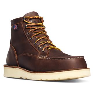 Men's Danner 6" Bull Run Moc Toe Boots Brown