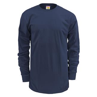 Men's Soffe Dri-Release Long Sleeve T-Shirt Navy