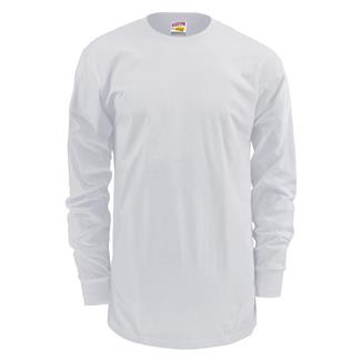 Men's Soffe Dri-Release Long Sleeve T-Shirt White