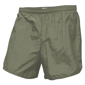 Men's Soffe Navy PT Running Shorts Olive Drab