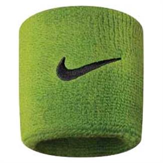 NIKE Swoosh Wristband (2 pack) Atomic Green / Black