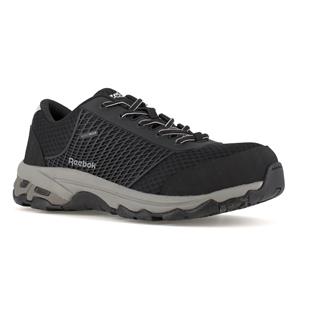 Men's Reebok Heckler Athletic Oxford Composite Toe SD Black