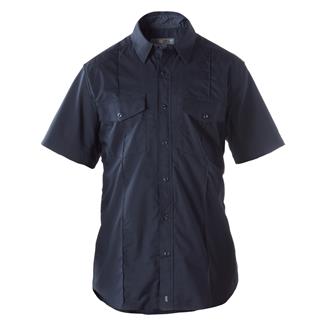 Men's 5.11 Short Sleeve Stryke PDU Class A Shirt Midnight Navy