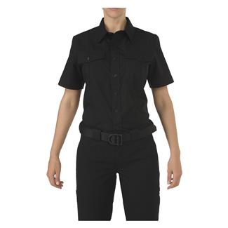 Women's 5.11 Short Sleeve Stryke PDU Class A Shirt Black