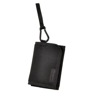 Hazard 4 Mil-Wafer Slim Tri-Fold Wallet Black