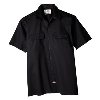 Men's Dickies Original Fit Short Sleeve Work Shirt Black