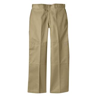 Men's Dickies Loose Fit Double Knee Work Pants Khaki